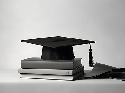Cap and Books